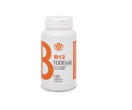 B12 vitamiini 1000 mcg Finherb tuotekuva