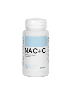 NAC c-vitamiini n-asetyylikysteiini kapselit tuotekuva Finherb