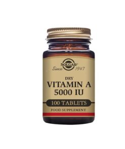Solgar A-vitamiini 5000 tuotekuva S03010 Finherb