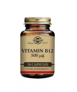 Solgar B12-vitamiini 500 µg tuotekuva S06080 Finherb