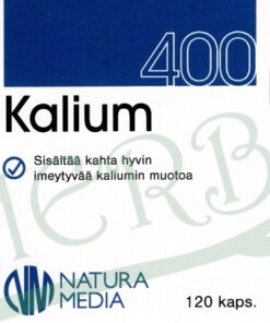 Kalium 400 etiketti Finherb